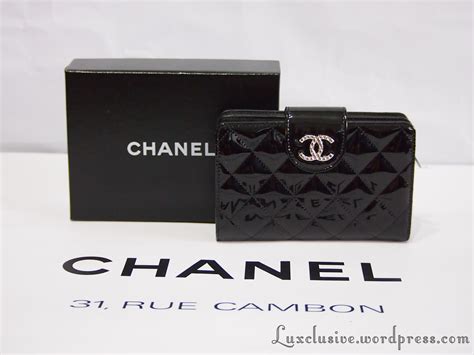 chanel perfume wallet|chanel wallet original price.